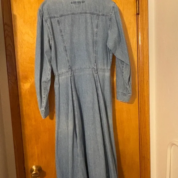 Vintage Denim Midi Dress - Picture 7 of 7